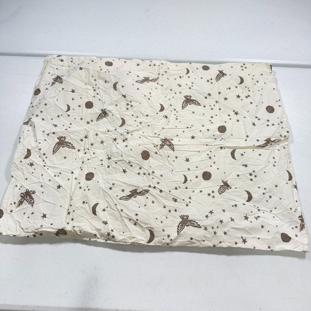 Pottery Barn Teen pillowcase standard harry potter owl night sky cotton